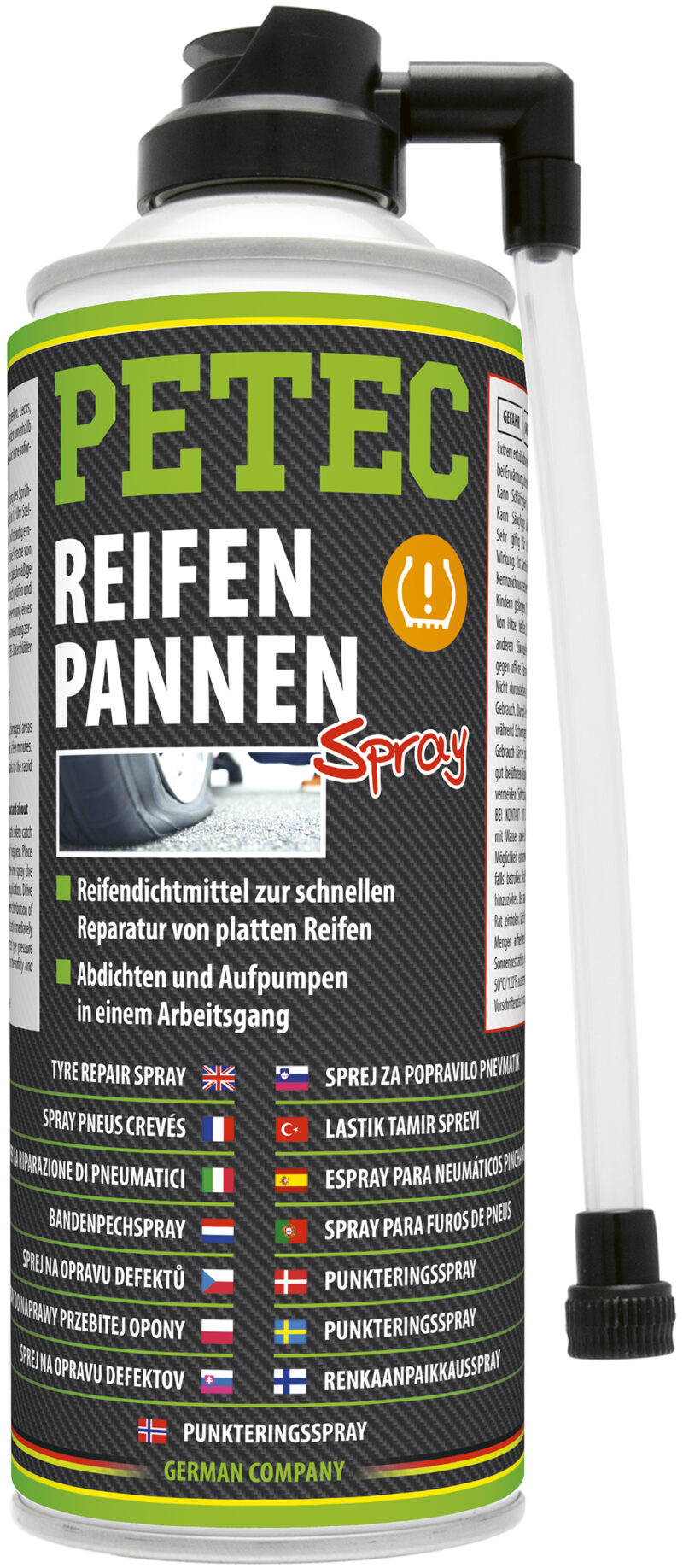 Erste Hilfe bei platten Reifen - so funktioniert das Reifenpannenspray ...